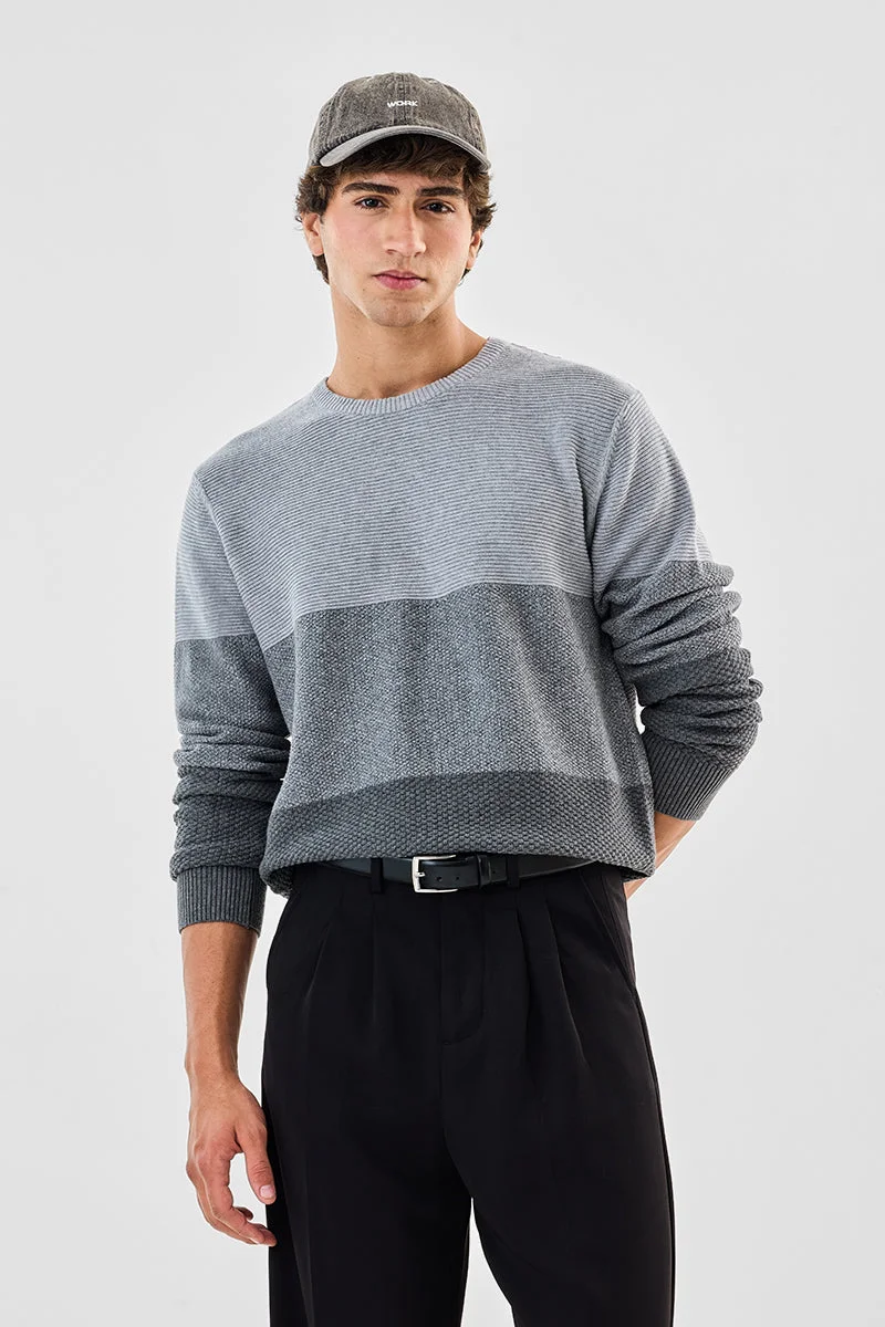 SNITCH كنزة بأكمام كاملة بقصة عادية