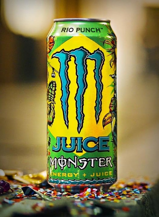 SFU E Com Monster Energy Rio Punch + Energy | Imported Energy Drink | 500ml Can - Image 4