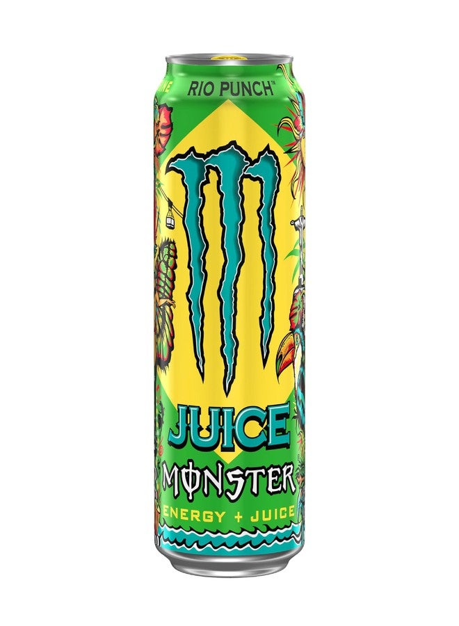 SFU E Com Monster Energy Rio Punch + Energy | Imported Energy Drink | 500ml Can - Image 1