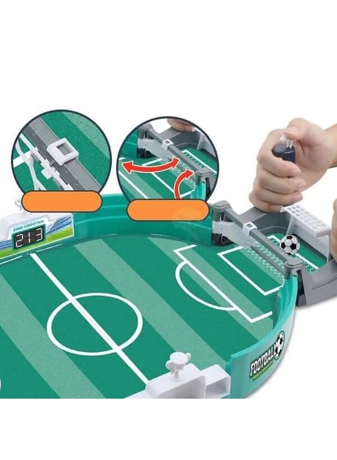 Toy Box Football Table Interactive Game Toys Competitive Soccer Games Gift For Kids Green Mini Creative Children's Toys - Image 4