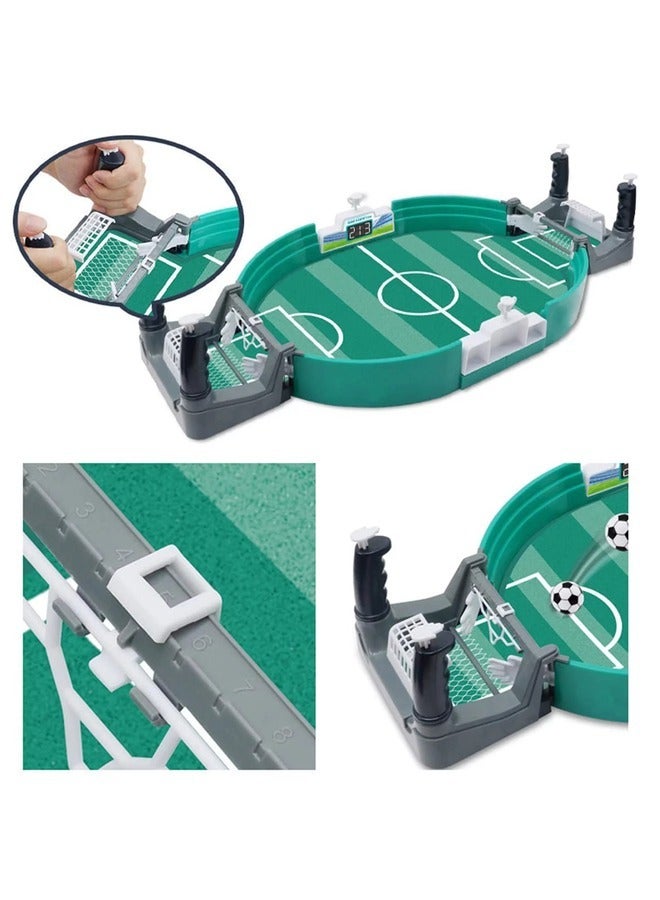 Toy Box Football Table Interactive Game Toys Competitive Soccer Games Gift For Kids Green Mini Creative Children's Toys - Image 5