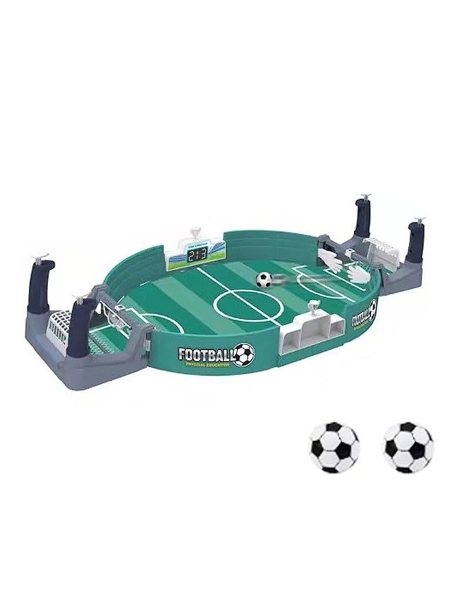 Toy Box Football Table Interactive Game Toys Competitive Soccer Games Gift For Kids Green Mini Creative Children's Toys - Image 2