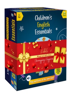 Kiddale Pack of 2 Musical Interactive Children Sound Books: My Home to Neighbourhood & English Essentials|Gift for 3+ Yrs Baby|E Learning Book|Smart Intelligent Activity Books|Rhymes|Talking Book  - Image 1