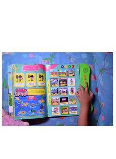 Kiddale Pack of 2 Musical Interactive Children Sound Books: My Home to Neighbourhood & English Essentials|Gift for 3+ Yrs Baby|E Learning Book|Smart Intelligent Activity Books|Rhymes|Talking Book  - Image 3