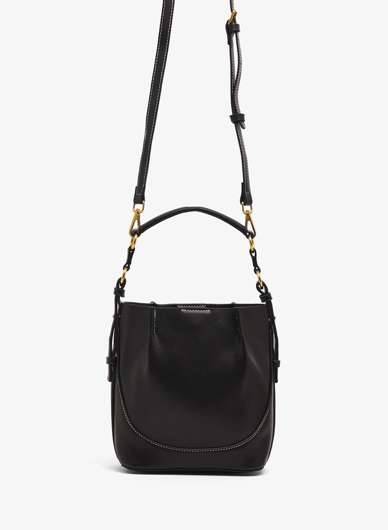 ايلا حقيبة دلو بلمسة ذهبية - Image 2