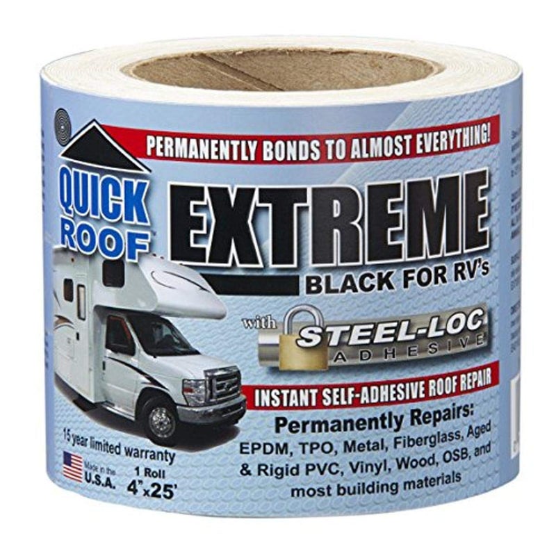 COFAIR PROD Cofair B-UBE425 Quick Roof Extreme Black 4" x 25'