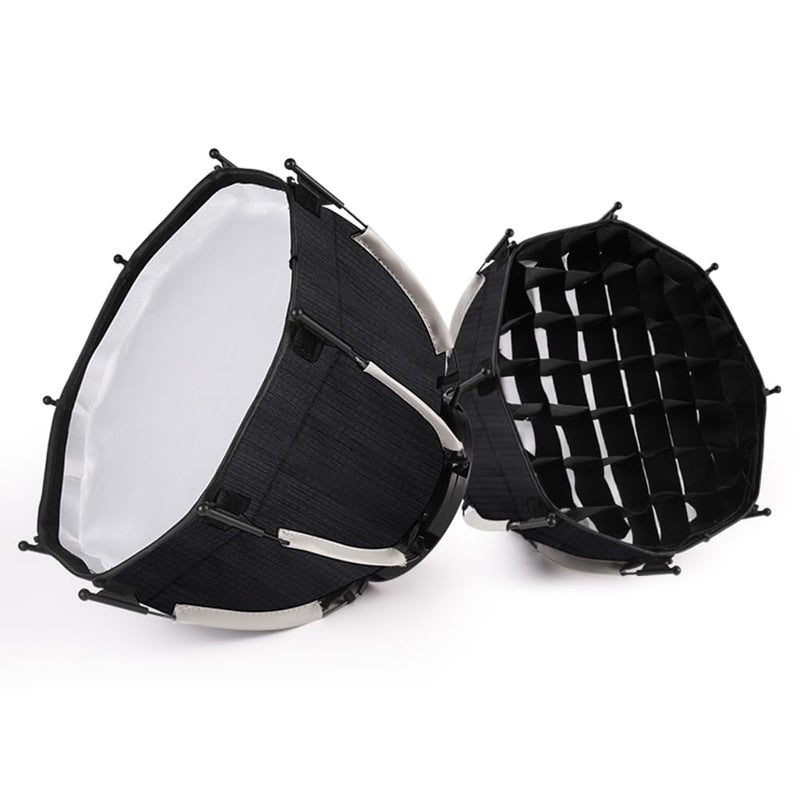 30Cm octagonal softbox, mini bayonet grid softcover fill light studio - Image 1