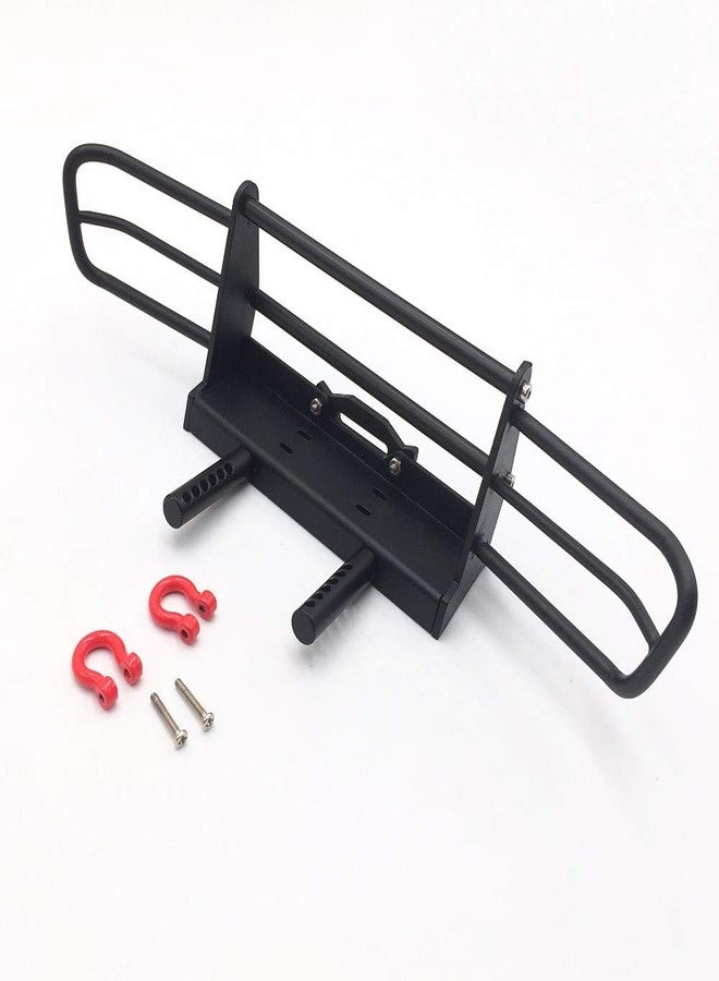 KYX مصد أمامي معدني من KYX Racing لسيارات التحكم عن بعد TRX-4 SCX10 II بمقياس 1/10 - Image 2
