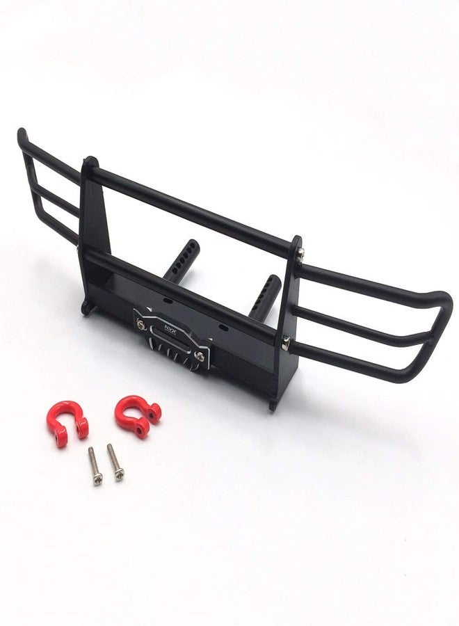 KYX مصد أمامي معدني من KYX Racing لسيارات التحكم عن بعد TRX-4 SCX10 II بمقياس 1/10 - Image 3