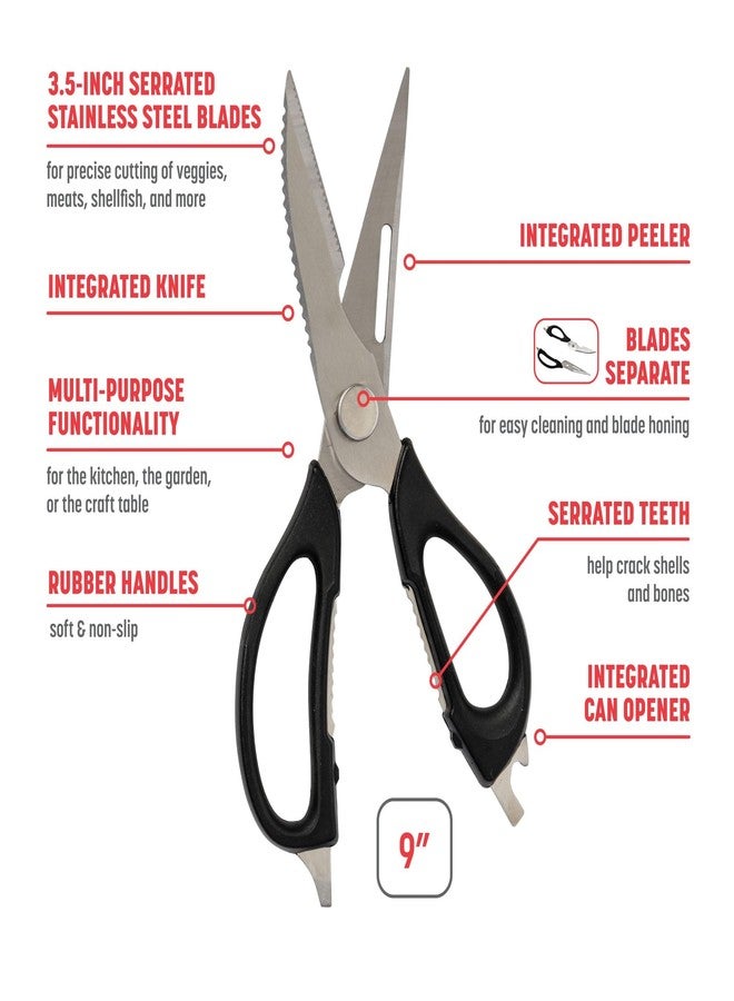 Joyce Chen Multi-Use Kitchen Shears - Image 2