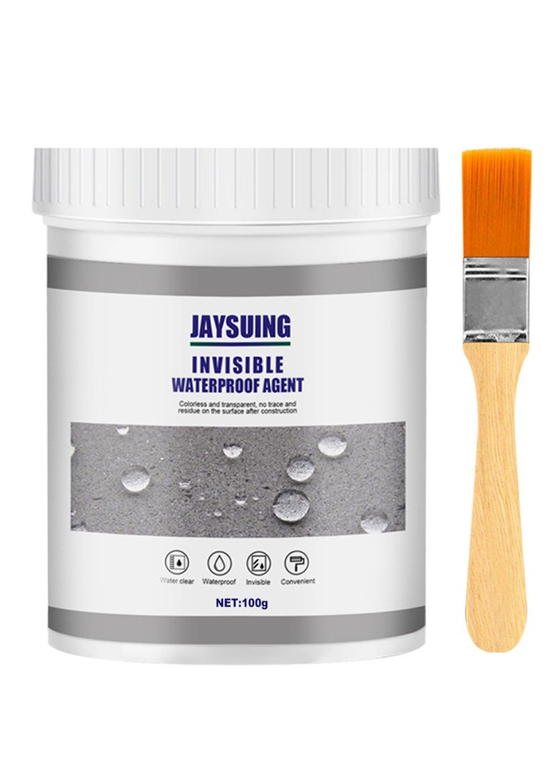 Jaysuing Invisible Waterproof Agent  Waterproof Sealant  Used For Cracks And Leaks Super Strong Waterproof Sealing Coating 100g - Image 1