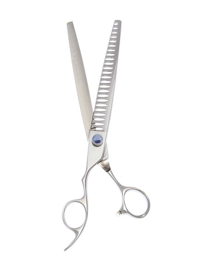 شيرز دايركت مقص تقطيع لليد اليسرى مكون من 24 سنًا من ShearsDirect بتصميم مريح للمقبض، مقاس 8 بوصات - Image 1