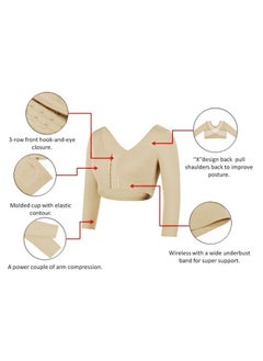 GMORO Medical Compression Corset Womens Shaper Tops for Women Arm Compression Post Surgery Tank Top Shapewear  - Image 2