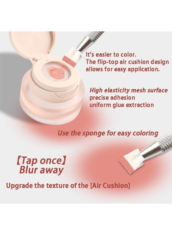 مونچا جل طلاء أظافر نايل بات، مجموعة طلاء أظافر جيل أومبري تحتوي على 20 إسفنجة وقلم مسك، جل الطلاء بتقنية UV LED، مجموعة فنون أظافر متدرجة وملونة تدوم طويلاً ومناسبة للمبتدئين، للاستخدام المنزلي والصالونات #02 - Image 5