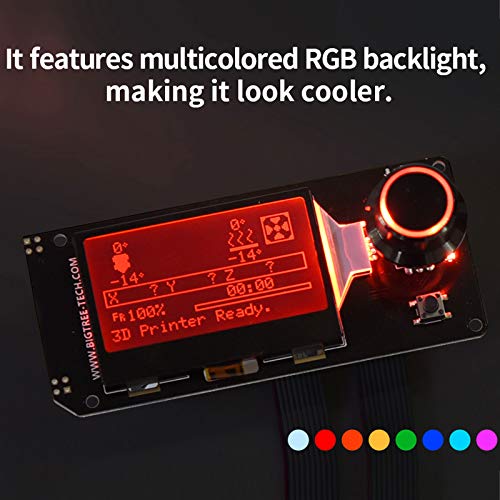 BIGTREETECH Mini12864 V2.0 LCD Graphic Smart Display Control Board with Adapter and Cable for Ender-3 VORON 2.4 Prusa-i3 3D Printer RAMPS 1.4 RepRap 3D Printer Mendel Prusa Arduino - Image 2