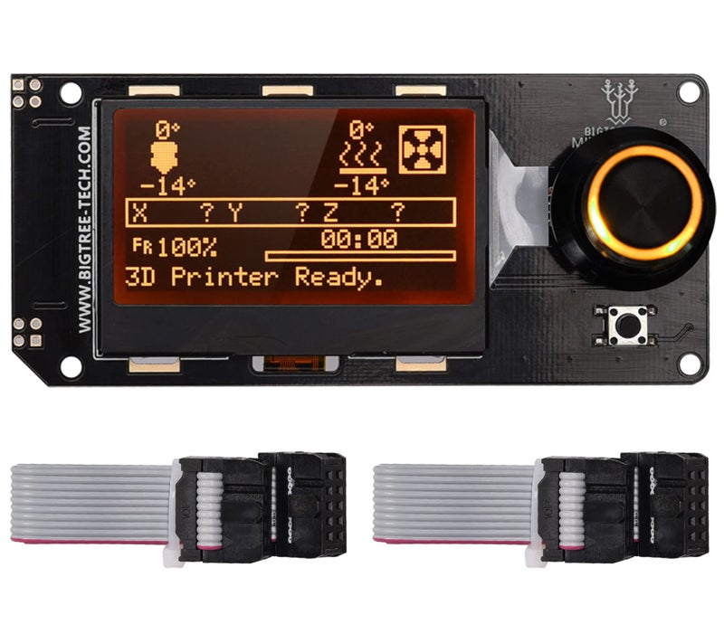 BIGTREETECH Mini12864 V2.0 LCD Graphic Smart Display Control Board with Adapter and Cable for Ender-3 VORON 2.4 Prusa-i3 3D Printer RAMPS 1.4 RepRap 3D Printer Mendel Prusa Arduino - Image 1