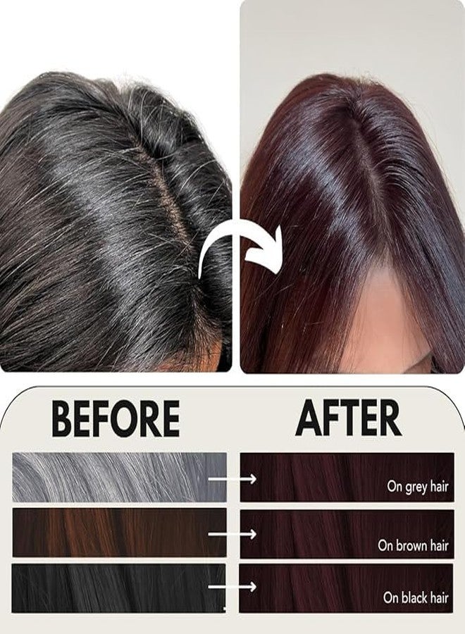 Cure Herbal Henna-Based Hair Color Ammonia Free For Naturally Brown, Shiny, and Silky Hair with Herbal Organic 240 Gram (Pack of 6) - Image 5