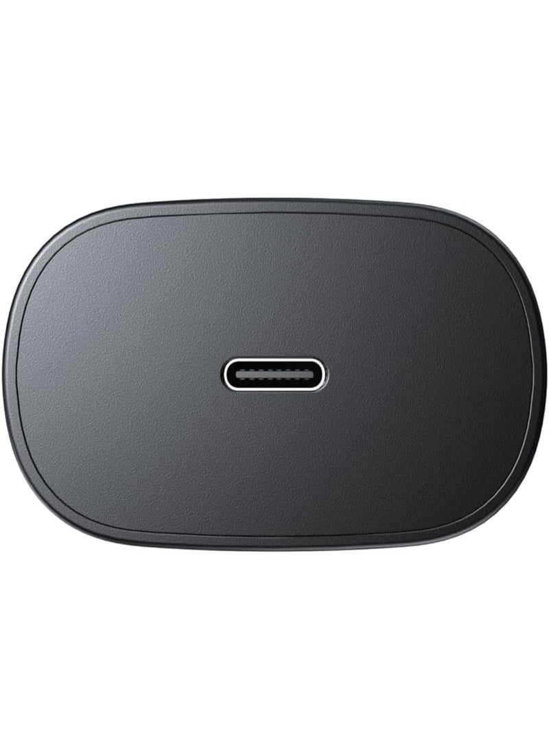 هافيت Havit UC25 USB-C 25W Fast Charging Wall Charger Black – PD & PPS Compatible for Samsung Galaxy & iPhone - Image 4