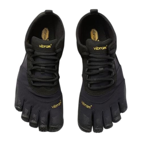 vibram حذاء فيبرام النسائي فايف فينجرز V-Trek، أسود/أسود، 37 EU / 7-7.5 US - Image 5