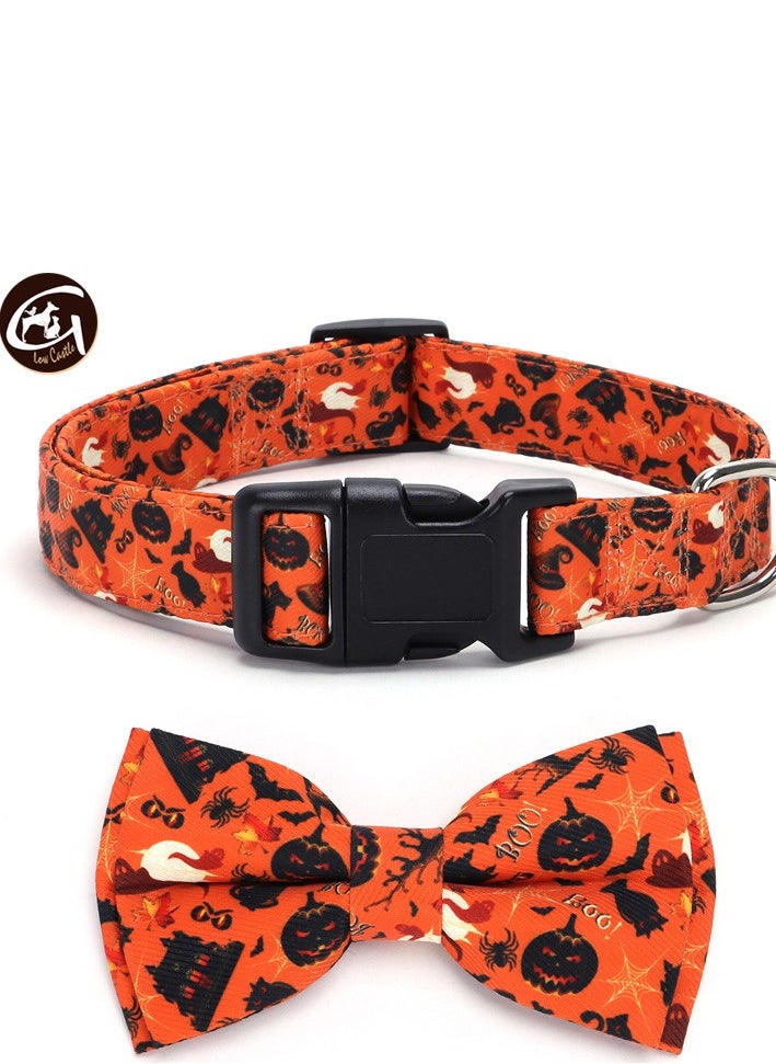 xozgdovg Halloween dog collar 