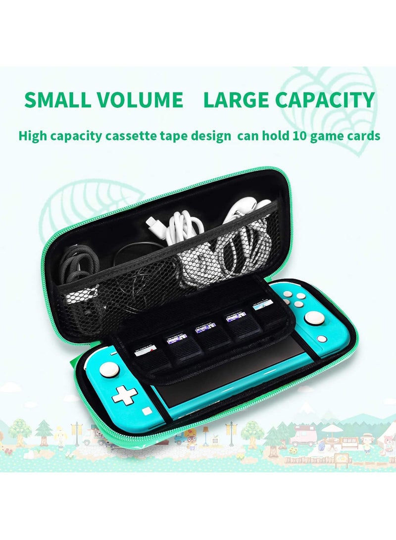 Carrying Case for Switch Lite Waterproof Storage Protective Cover Case Pouch Bag for Switch Lite Console Accessories with 10 Game Cartridges - Image 4