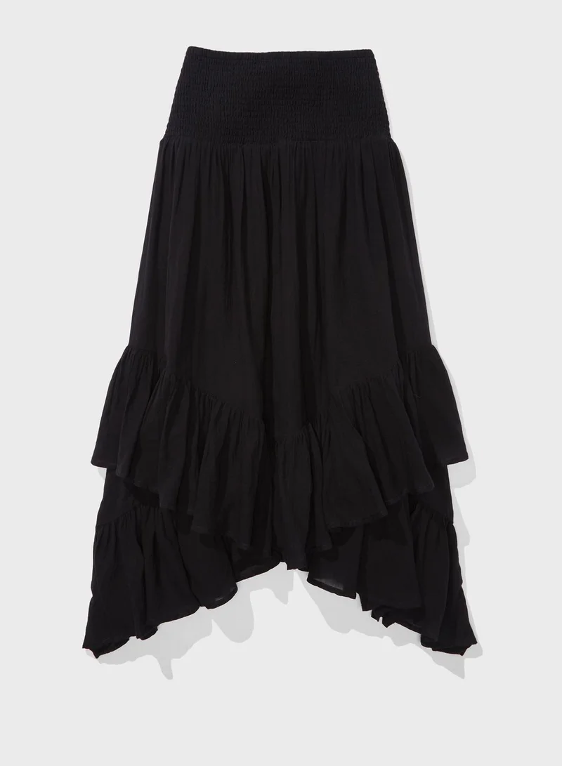 امريكان ايجل High Low Midi Skirt