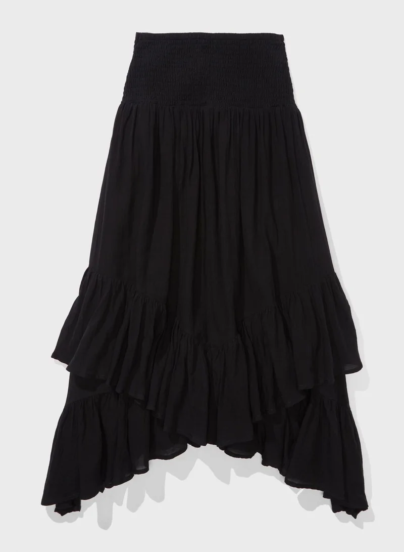 امريكان ايجل High Low Midi Skirt
