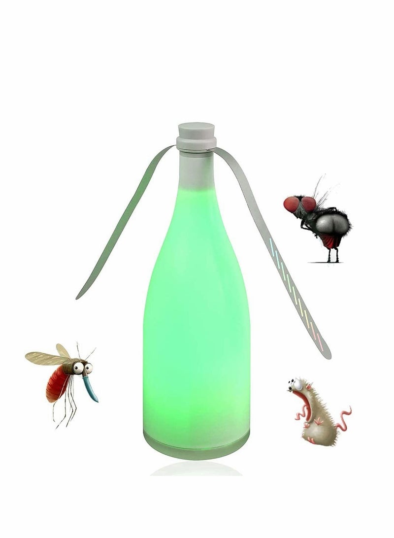 SYOSI مروحة طاردة لل flies لطاولات صديقة للبيئة طاردة لل flies والحشرات والبعوض مروحات أوتوماتيكية مع ضوء شحن USB خفيفة الوزن محمولة مروحة طاولة محمولة للداخل والخارج تبقي flies بعيدا عن الطعام - Image 1