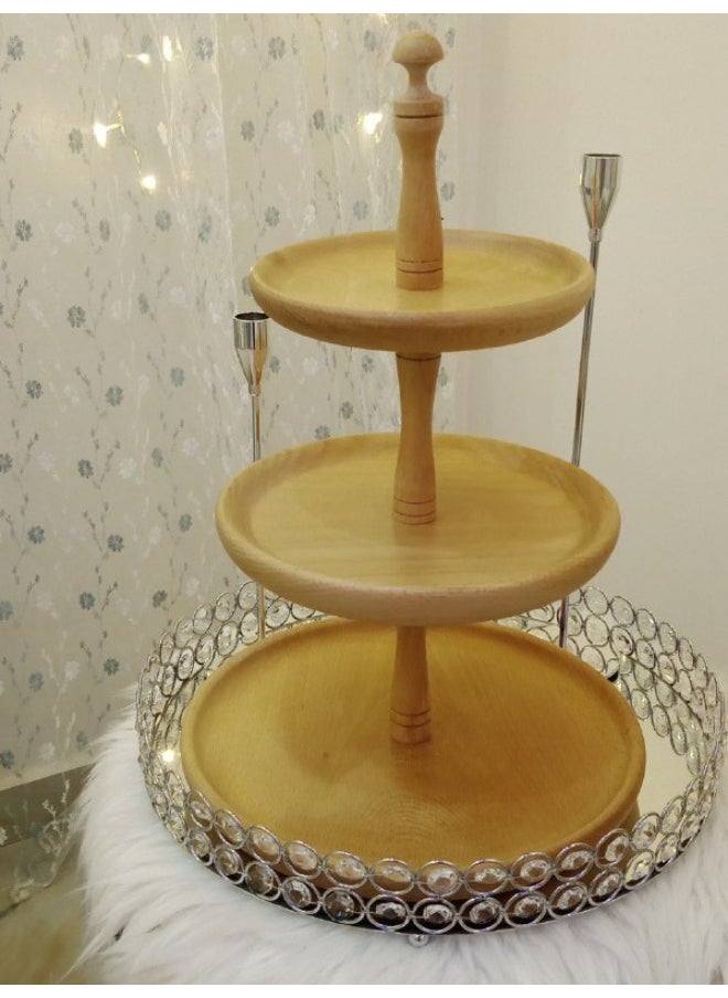 ماركة غير محددة شيالة كحك 3 دور بمقاسات مختلفة خشب زان  - Image 5