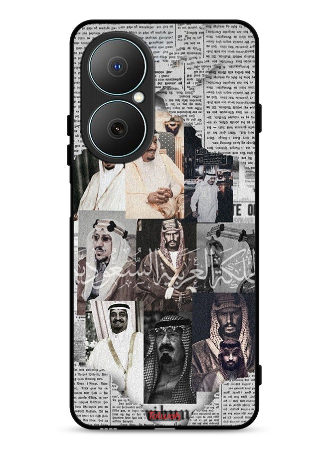 Tolwak Huawei Nova Y73 Protective Case Cover Saudi Kings In News Paper