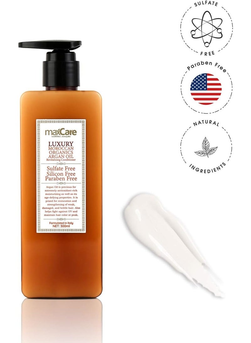 Maxcare Luxury Moroccan Organics Argan Oil 300ml - Image 2