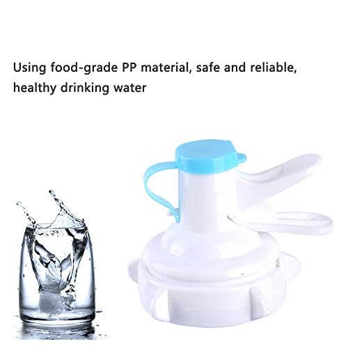 UtySty 3 Pack Water Dispenser Valve 5 Gallon Water Jug Dispenser Valves Spout Cap with Water Bottle Handle Carry Grips for 3-5 Gal Water Jug Stand 55mm Crown Cap Reusable Water Bottle Container Holder - Image 4