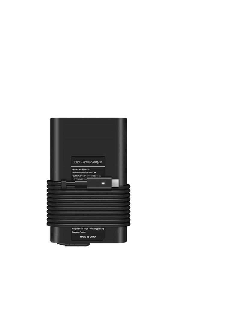 Terabyte For Dell XPS12 9250 7370 Type-C 45W Power Adapter Charger USB-C Lightning Port(AU Plug) - Image 1