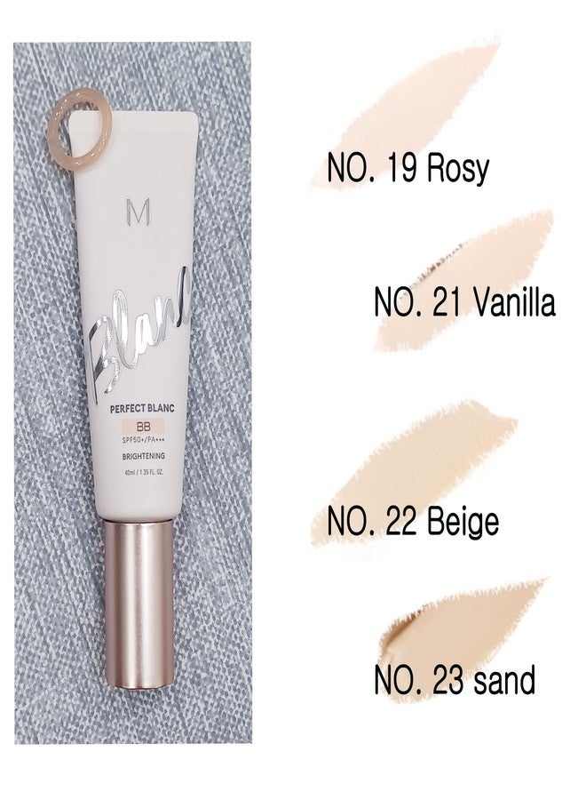 GIANANO, Moisturizing & Brightening Makeup for 미샤M Perfect Blanc B.B Creams (1.35fl.oz., No.22 Beige - Image 4