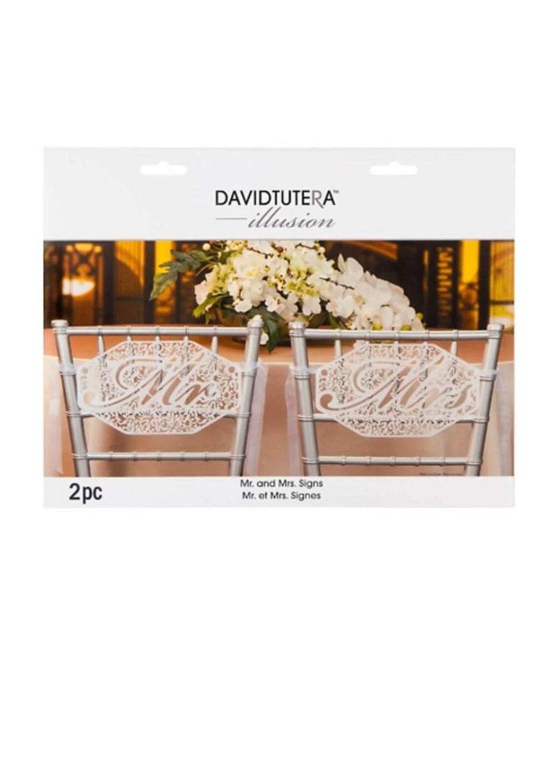 ديفيد توتيرا ، الوهم السيد والسيدة يموت قطع علامات 7 × 12 بوصة - Image 1