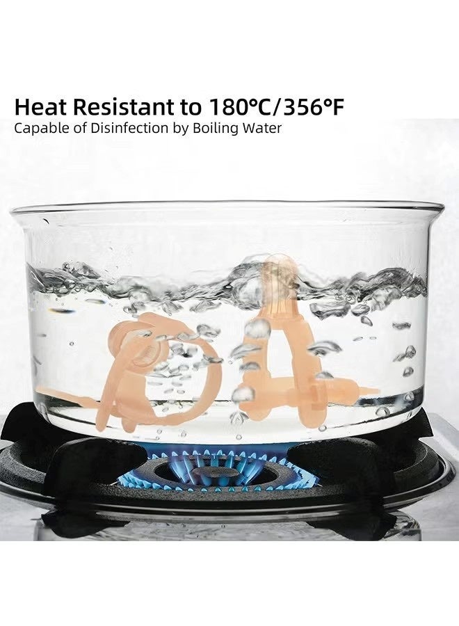 2Pcs Thumb Sucking Stop, Adjustable Thumb Guard for Thumb Sucking Silicone Thumb Sucking Treatment Kit for 3-36 Months Baby, Maximum for 17.3cm - 13cm Wide Wrist - Image 3