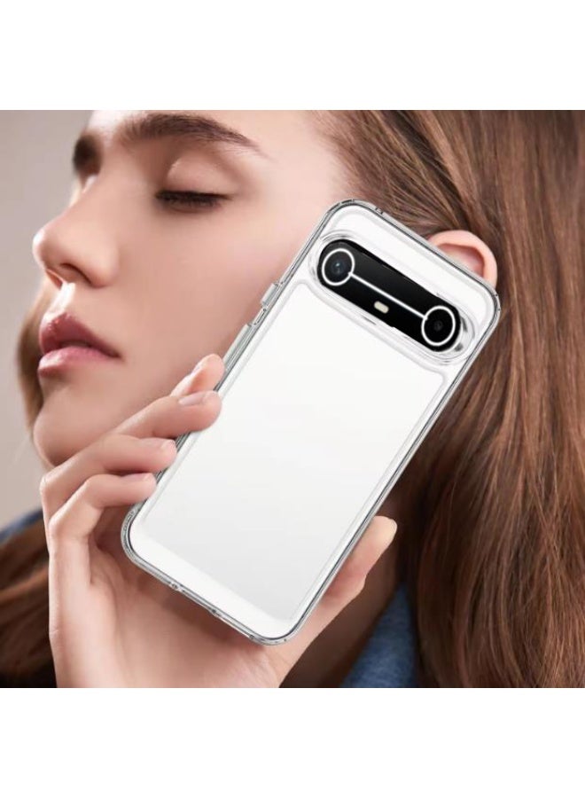 QIRG حافظة لتكنو بوفا سليم 5G TPU - [مضادة للاصفرار] غطاء هاتف شفاف. مقاومة للصدمات. رقيقة للغاية ومضادة للسقوط وناعمة للغاية. - Image 4