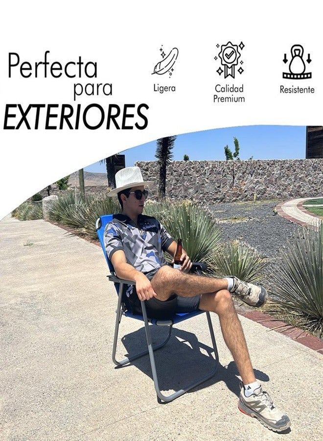 كادي ون كرسي تخييم محمول قابل للطي خفيف الوزن للتخييم والمشي لمسافات طويلة والحديقة - Image 2