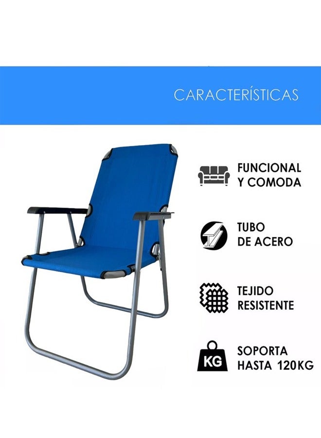 كادي ون كرسي تخييم محمول قابل للطي خفيف الوزن للتخييم والمشي لمسافات طويلة والحديقة - Image 5