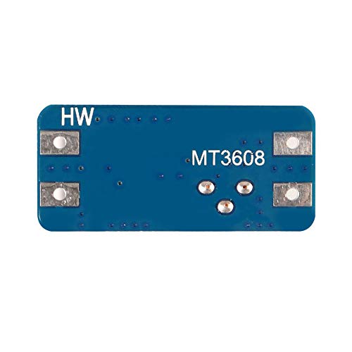 Dorhea MT3608 DC-DC Step Up Boost Power Converter - 2A Module, Adjustable Step Up Voltage Regulator Board - 2-24V to 5V-28V Output Voltage (Pack of 10) - Image 5