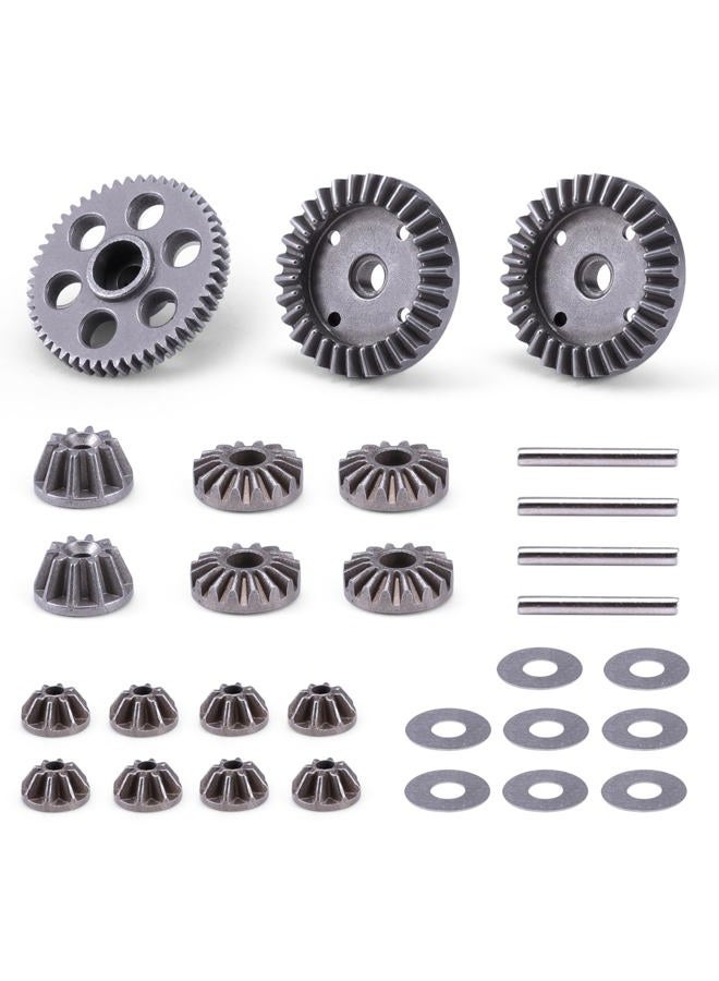 HAIBOXING 1/16th RC Car Spare Parts Machined Metal Spur Gear & Diff. Pinions and Diff. Gears Apply to 16890A(M16102 & M16103) - Image 1