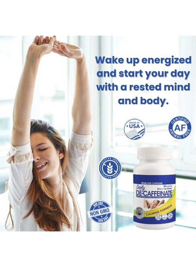 ديلي دي-كافينيت: ربما أقوى مزيل للكافيين في السوق! خافض كافيين طبيعي غير مسبب للإدمان لعشاق القهوة والكافيين! قد يساعد في النوم العميق. - Image 3