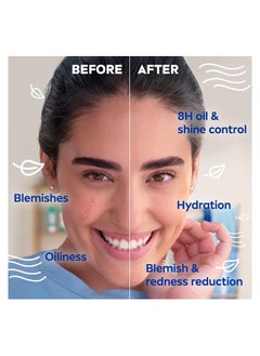 Nivea Face Wash Deep Pore Cleanser, Clear Up, Visible Skin Improvement, Sea Salt, Salicylic & Hyaluronic Acid, 150ml x 2  - Image 2