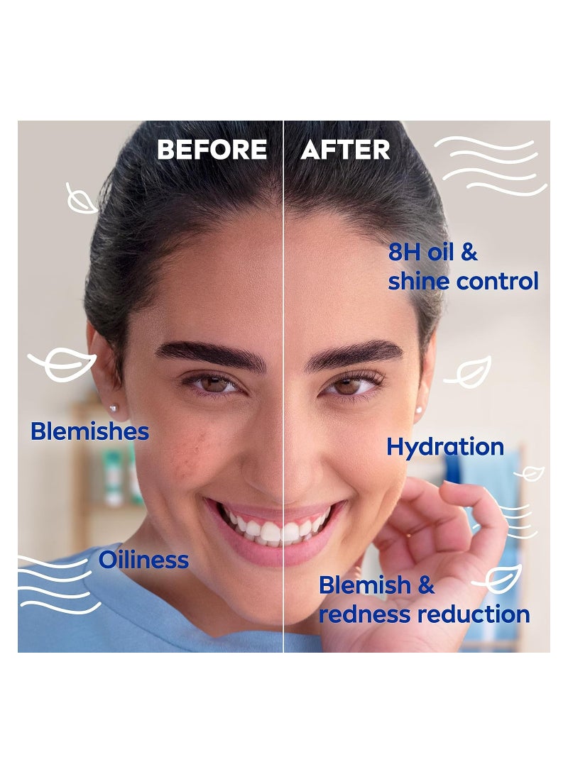 Nivea Face Wash Deep Pore Cleanser, Clear Up, Visible Skin Improvement, Sea Salt, Salicylic & Hyaluronic Acid, 150ml x 2 - Image 2