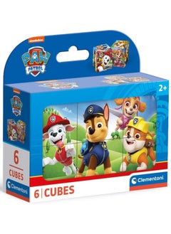 Clementoni Clementoni Puzzle Cubes Paw Patrol | Cubes Puzzle | Children's Puzzle | Kids Puzzle | Preschool Learning Toys | Develops Problem Solving Skills | Made in Italy  - Image 1