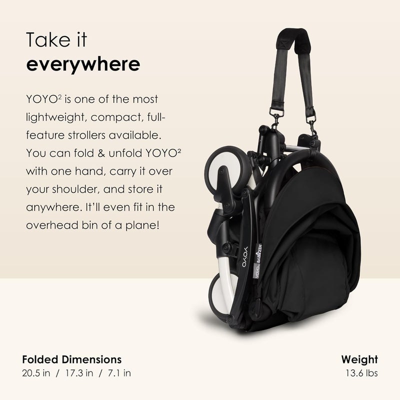 BABYZEN YOYO2 Stroller Frame, White - Image 3