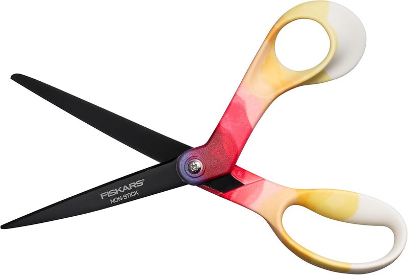 Fiskars Explore Scissors NonStick Blades Design Collection Daybreak 8 Inches - Image 2