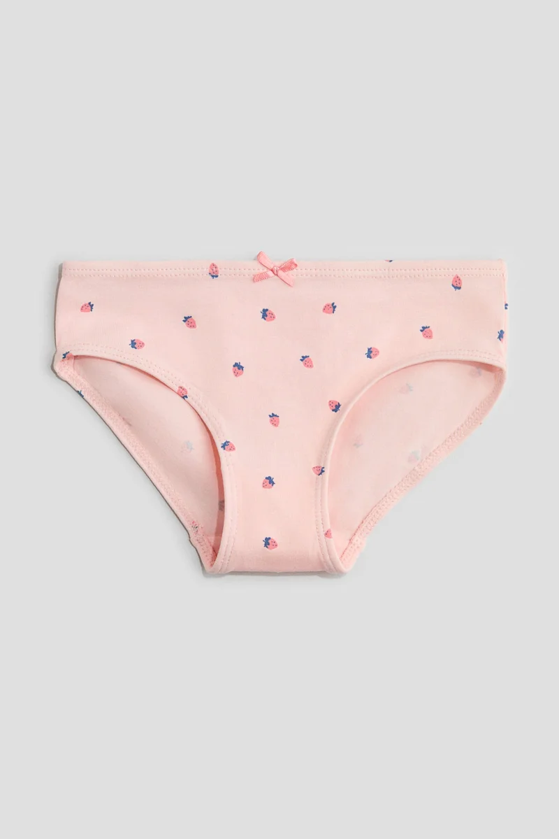 اتش اند ام سروال داخلي من القطن - عبوة من 5 قطع