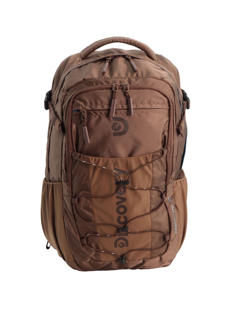 Discovery Outdoor 30L Backpack  Brown for Adventure, Durable Lightweight Water Resistant Multi-Compartment Bag for Men Women Hiking Trekking Camping Travel - pzsku/ZA2395A233B13D476C2C0Z/45/_/1721994080/8e597279-0b3e-47e3-9b87-3e3adcc99746