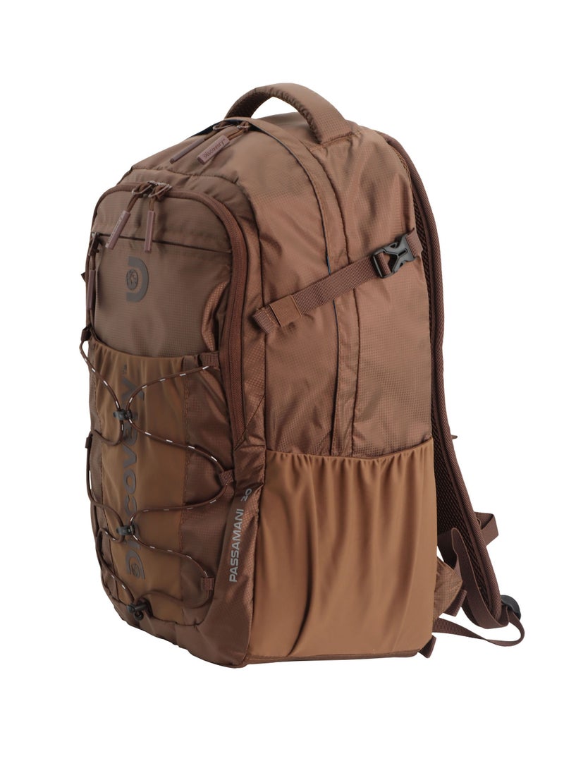 Discovery Outdoor 30L Backpack  Brown for Adventure, Durable Lightweight Water Resistant Multi-Compartment Bag for Men Women Hiking Trekking Camping Travel - pzsku/ZA2395A233B13D476C2C0Z/45/_/1721994081/edf472ef-7707-4b72-a4cd-2992e24082d5